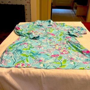 Lilly Pulitzer shirt dress LG
